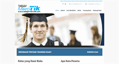 Desktop Screenshot of belajarmikrotik.com